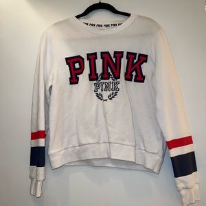 Embroidered PINK Sweatshirt